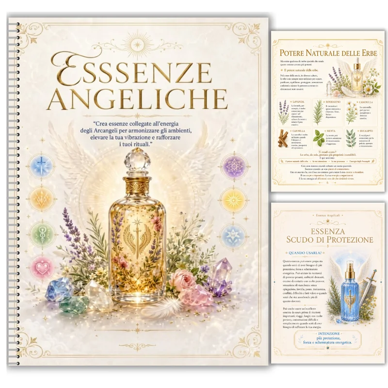 Copertina e pagine del terzo materiale bonus