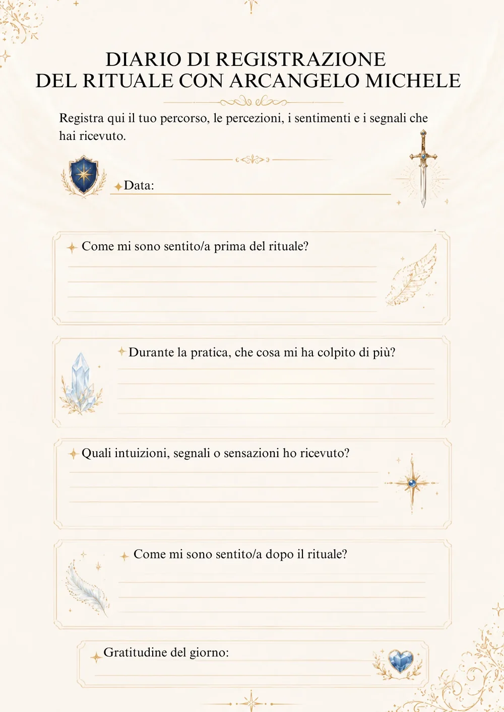 Pagina interna del quaderno, 4 di 10